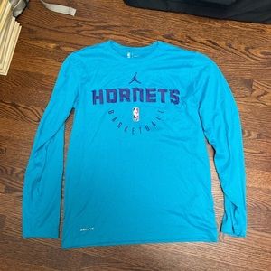 Jordan Nike Charlotte Hornets Longsleeve Warmup